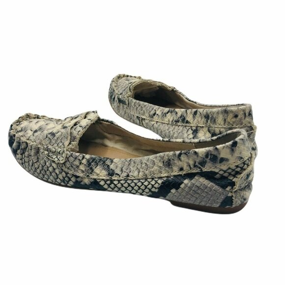 Steve Madden Womens Snake Print Loafers Flats Murphey Slip On Comfort Size 8.5 - Picture 11 of 11